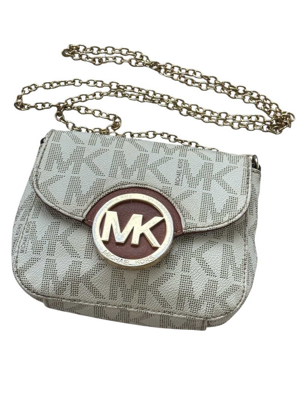 Michael Kors Fulton Small Crossbody Bag missing original crossbody strap
